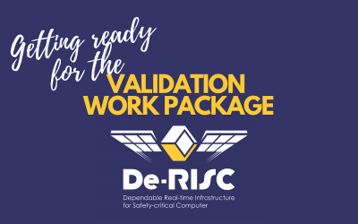 Getting ready for the validation work package